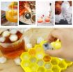 Picture of ICE TRAY HONEY SHAPE TRAY Rubber Flexible Silicone Honeycomb Shape