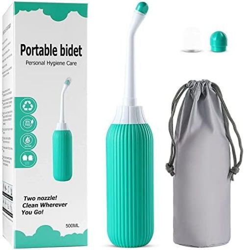 Picture of Travel Bidet Bottle Bidet Spray for Travel with Angled Nozzle Spray