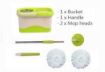 Picture of Double Drive Hand Pressure Spin Mop Bucket 360 Degree Rotating Dry Mop with Cleaning Bucket Household Cleaning Tools