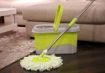 Picture of Double Drive Hand Pressure Spin Mop Bucket 360 Degree Rotating Dry Mop with Cleaning Bucket Household Cleaning Tools