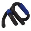 Picture of S Shape Push Up Bars Stands Handle with Cushioned Foam Grip and Non-Slip Sturdy Structure for Floor are Great for Strength Workouts Home Workout Equipment for Men & Women