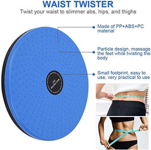 Picture of Tummy Twister Acupressure Twister Magnets Useful for Figure Tone-up Core Abdominal ABS Exerciser Body Toner-Fat Buster Oblique Workout Perfect Waist Trimmer for Men & Women
