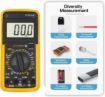 Picture of Digital Multimitre   digital multimitere Professional Digital Multimeter Capacitance Multi Meter Current Voltage Tester Meter CTE067 CTE048 Digital Multimeter Extra Free Probes