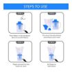 Picture of 3 in 1 Face Steamer Nose Cough Steamer Nozzle Steam Vaporizer machine cold and cough adult home fragrance kids
