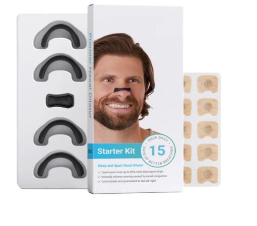Picture of Breathing Nasal Strip STARTER KIT NOSE CLIP NOSE STRIP