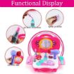 Picture of Makeup Dream Suitcase   Kids Pretend Play Beauty Salon Fashion Makeup kit and Cosmetic Toy  Girls Little Princess Dream