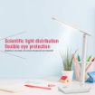 Picture of SG square desk lampCordless Rechargeable Foldable 5-Watt Office Study Desk LED Lamp with Feather Touch on Off Switch and Micro-USB Charging Port
