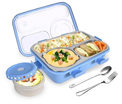 Picture of NEW 3 SECTION LUNCH BOX LUNCH BOX