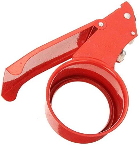 Picture of 2 inch Metal Hand Tape Dispenser  Hand Tape Dispenser Packing Boxes Roll Roller Tape Cutter (2 inch)  1Pc Manual Handheld Metal Tape Cutter Dispenser