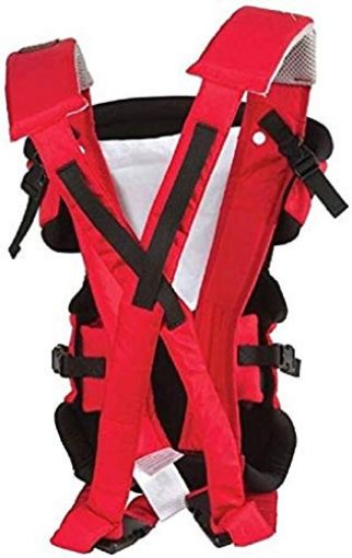 Picture of Baby Carrier Soft Baby Carrier Position with Comfortable Head Support & Buckle Straps Child Safety Strip Baby Sling Carrier Bag Front Carry Facing