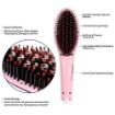 Picture of Fast hair streightener Hair Straightener  Brush with LCD Screen Temperature Control Display Hair Straightener For Women