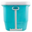 Picture of square Spin Mop Bucket with 180 Degree Bendable Handle Cleaning Mop Set with Bucket   Floor Cleaning Mop Bucket with Steel Spin and 2 Microfiber Refills for Home & Office Purpose