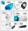Picture of Car Vacuum Cleaner Handheld Mini Super Suction and Car Dry Vacuum Cleaner    USB car Vacuum Vacuum Cleaner Filter  Suction High Power Hand Vacuum