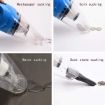 Picture of Car Vacuum Cleaner Handheld Mini Super Suction and Car Dry Vacuum Cleaner    USB car Vacuum Vacuum Cleaner Filter  Suction High Power Hand Vacuum