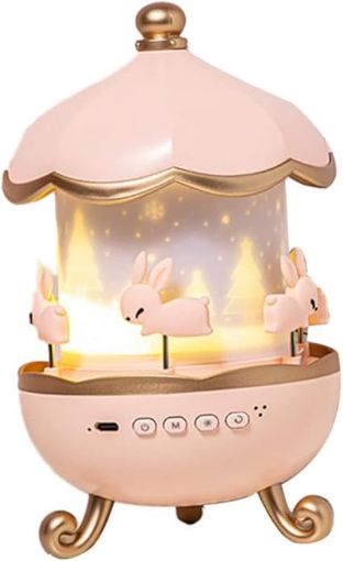 Picture of Star Projector Bunny Night Light  Rabbits Night Light Projector  Baby Light