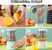 Picture of Electric Citrus Juicer Wireless Citrus Juicer Electric Squeeze Juicer Rechargeable Citrus Juicer Rechargeable Squeeze Juicer Electric Fruit Juicer  Multifunctional Electric Juicer Orange Squeezer Citrus Press Lemons, Portable USB Charging