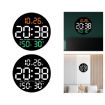 Picture of Round Digital Wall Clock Large Digital Wall Clock Digital Wall Clock Large Display Clock  Automatic Brightness Digital Silent Clock