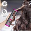 Picture of Automatic Auto Hair Curler Wireless Curling Iron Ceramic Rotating Cordless USB Rechargeable Timer LCD Digital Hair Curler Irons Adjustable Temperature Hair Care Hair Styling Tool