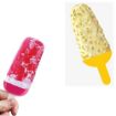 Picture of ice candy mould Kulfi Maker Homemade Popsicle Frozen Ice Cream Mould steel Aluminium Tray of 6 Candy with Reusable Stick DIY Pop Molds Holders