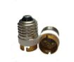 Picture of B22 to E27 Screw Base Socket Ceramic Lamp Holder Light Bulb Adapter Screw Base Socket Lamp Holder Light Bulb Converter Adapter