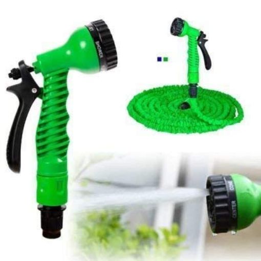 Picture of 10 meter washer spray gun hose garden and bike car washer pressure pet wash home washer electrical high Pressure washer mini small portable 12V car washing pump floor cleaning mop Sweeper boomer garden washer tree washing pump