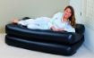 Picture of 5 in 1 Inflatable Three Seater Queen Size Sofa Cum Air Bed Couch with Air Pump