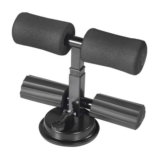 Picture of sit up Double Lag Support Exericse Tool tool Abdominal Arm Chest Muscles Exercise Adjustable Fitness Equipment Suction Cup Equipment for Lose Weight Leg Support & Equipment Home Gym (Multicolor) Exercise Machine Assistant Device