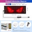 Picture of LED Devil Eyes LED Devil Eyes for Cars Colorful Eye Lamp LED MATRIX PANEL