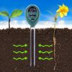Picture of 3-In-1 Solar Soil Moisture Acidity Meter Plant Tester
