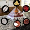 Picture of Gomti Chakra Shree Yantra Rudraksha Crystal Laxmi Pyramid Crystal Pyramid PIRAMID