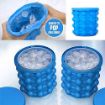 Picture of Silicone Ice Cube Maker The Innovation Space Saving Ice Cube Maker Bucket Revolutionary Space Saving Ice-Ball Makers for Home  Party and Picnic