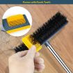 Picture of tiles cleaning brush with comb tile comb floor scrubber Cleaning Brush Bathroom Kitchen Tile Crack Cleaning Brush