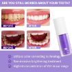 Picture of Purple Toothpaste Colour Corrector Teeth Whitening Booster blue toothpaste blue teeth cleaner tooth cleaner teeth cleaner white teeth white tooth