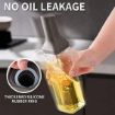 Picture of Auto Flip Glass Oil Bottles Automatic Opening And Closing Olive Oil Seasoning Oil Dispenser Bottle Automatic Leakproof with Drip Free Cap olive Oil Bottles for Kitchen Baking