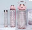 Picture of Transparent Motivational Water Bottles Water Drinking Bottle 3 PCS Transparent Motivational Water Bottles MOTIVATIONAL BOTTLE