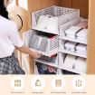 Picture of 3 LAYER FOLDABLE SLIDING  DRAWER Clothes Organiser for Wardrobe Cupboard Organizer  3 Layer Adjustable Storage Drawer