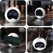 Picture of Wireless Speaker With Clock Bluetooth Speaker Wireless Clock Speaker