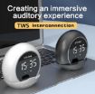 Picture of Wireless Speaker With Clock Bluetooth Speaker Wireless Clock Speaker
