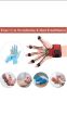 Picture of FOREARM EXERCISER FINGER EXERCISERS Finger Gripper Stretcher Trainer Hand Yoga Trainer Resistance Band Finger and Forearm Exerciser Guitar Finger Stretcher Grip Climbing Finger Strengthener For Men Women0