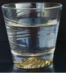 Picture of GOLDEN SPIRAL WHISKY GLASS WHISKY GLASS GOLDEN SHADE GOLDEN DESIGN GLASS