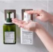 Picture of Punch-Free Shower Gel Holder Bathroom Storage Wall-Mounted Bottle Holder  Plastic Wall Mounted Self Sticky Gel Bottle Rack Hooks