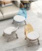 Picture of Mini Chair Mini Stool with Wheels Rolling Stool Short Small Stool Chair Transparent Chair