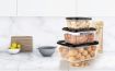 Picture of Food Storage Bowls Pasta & Snacks Storage Boxes Kitchen Storage Containers Plastic Bowl for Fridge