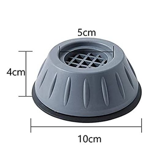 Picture of Anti Vibration Rubber Pad With Box Washing Machine and Dryer  Shock Absorber Noise Cancelling Washer  Anti Walk Heightening Pads  Suction Cup Feet  Moving Shaking Universal Size