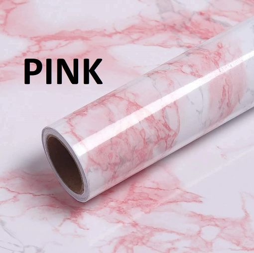Picture of Pink marble Foil Pink Marble Wallpaper