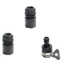 Picture of eavy Duty Plastic Outdoor Tap Adapter Garden Hose Pipe Spray Gun Starter Set