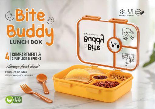 Picture of Bite Buddy 4-Compartment Lunch Box 4-Compartment Lunch Box