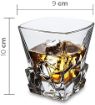 Picture of Elegant Whiskey Glass Whiskey Lovers Gifts Rocks Glasses Drinking Glasses Restaurant Tumbler Party Glass Clear Large Lead Free Drinking Glasses