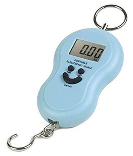 Picture of Smiley Scale Mini Digital Scale Kitchen Scale Hanging Luggage Weighing Scale Machine Portable Electronic