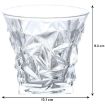 Picture of New Diamond Glass  2 pis  Whiskey Glasses Diamond Shaped  Unique Cool Crystal Rocks